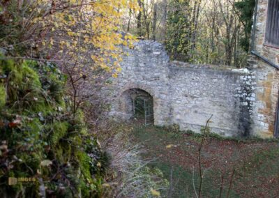 Burggraben Burgruine Hohenrechberg 0276