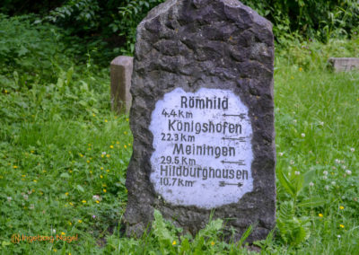 Bad Königshofen i. Grabfeld Grenzsteingarten
