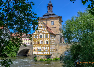 Bamberg - Stadtrundgang Teil 1 9 Bamberg altes Rathaus