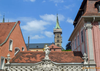 Bamberg - Stadtrundgang Teil 1 38 Bamberg Blick auf den Dom