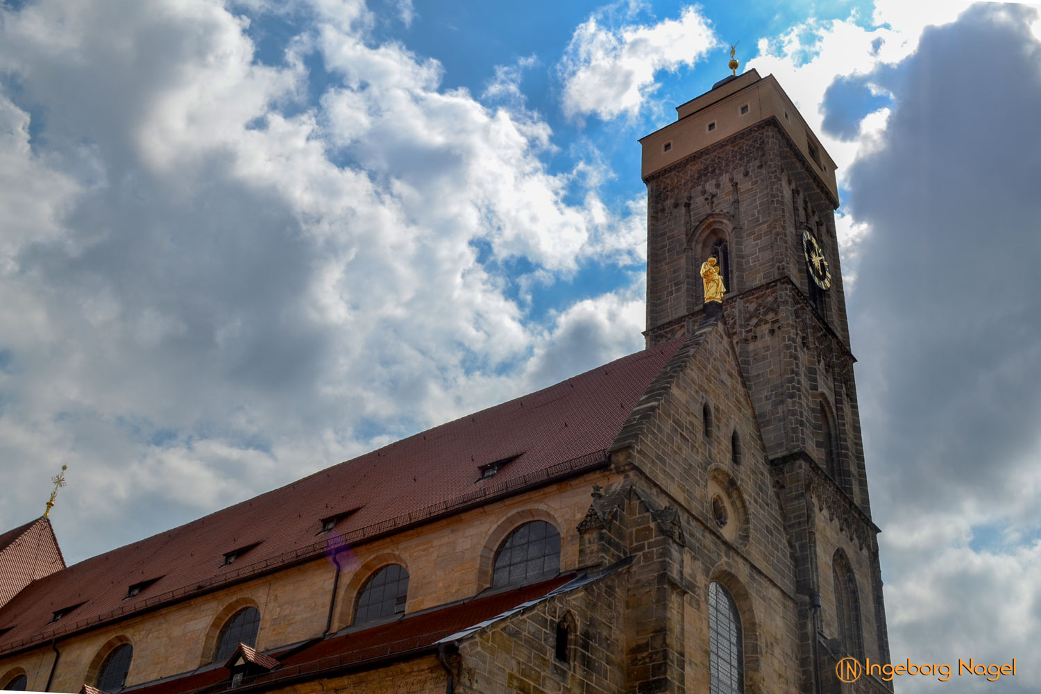 Bamberg - Stadtrundgang Teil 1 24 Bamberg Obere Pfarre