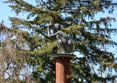 der Späher im Essinger Schlosspark 2799