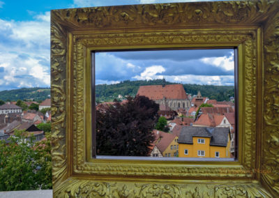 Blick auf das Hl. Kreuz Münster Schwäbisch Gmünd