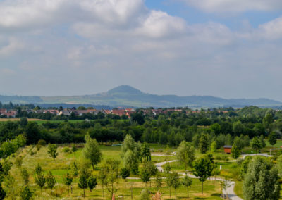 Blick auf den Hohenstaufen