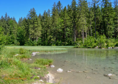Der Hintersee bei Ramsau 2 Hintersee bei Ramsau