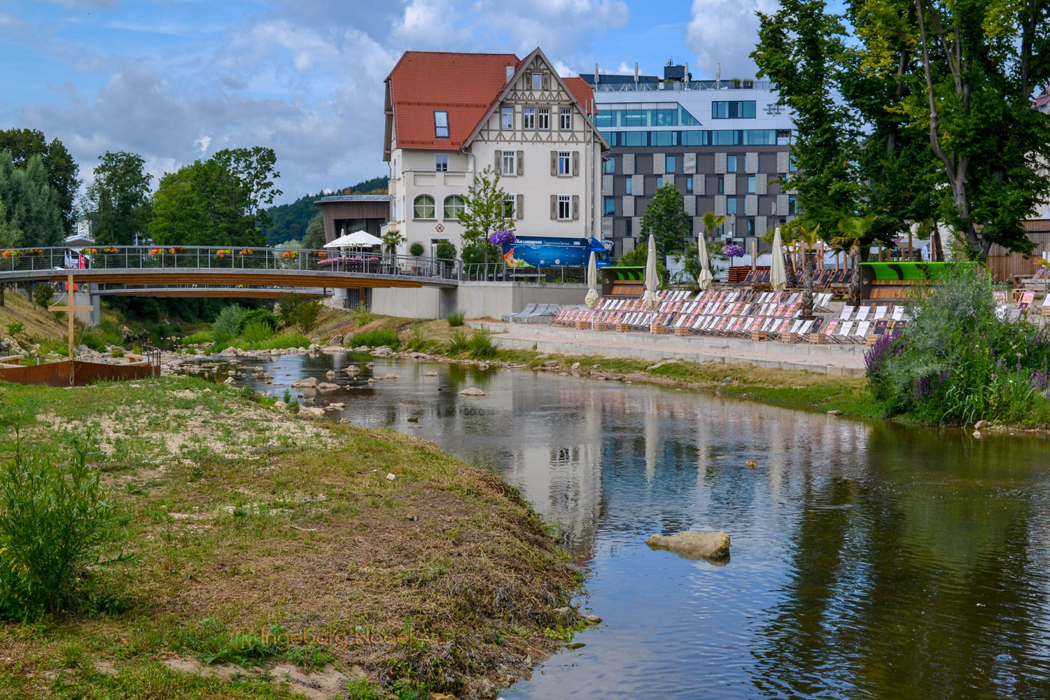 Die Grabenallee in Schwäbisch Gmünd 39 Remsstrand Schwäbisch Gmünd