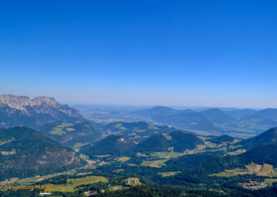Kehlsteinhaus 24 Kehlsteinhaus, Blick nach Österreich