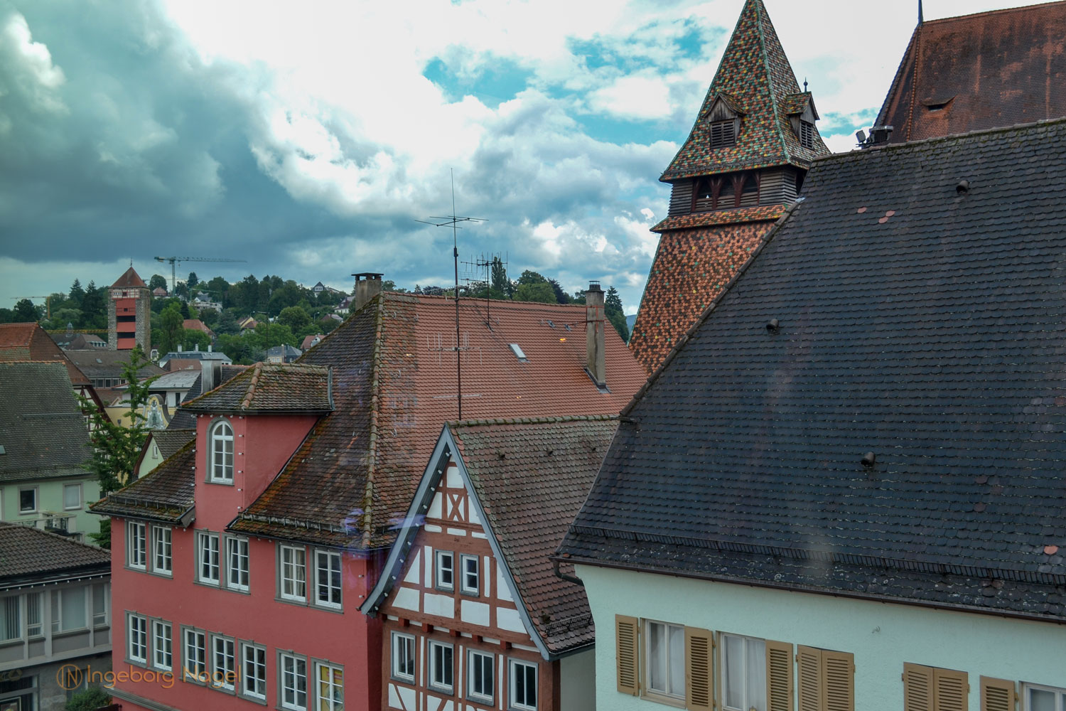 Der Prediger in Schwäbisch Gmünd 11 Blick auf Königsturm Schwäbisch Gmünd