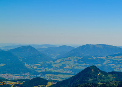 Kehlsteinhaus 30 Kehlsteinhaus, Blick nach Österreich