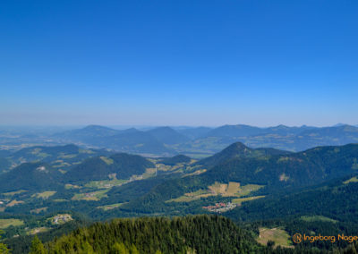 Kehlsteinhaus 31 Kehlsteinhaus, Blick nach Österreich