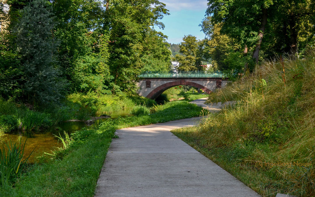 Die Grabenallee in Schwäbisch Gmünd
