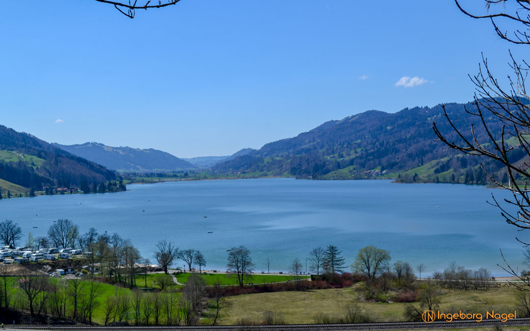 Der große Alpsee bei Immenstadt