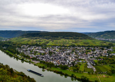Aussicht vom Prinzenkopfturm an der Mosel