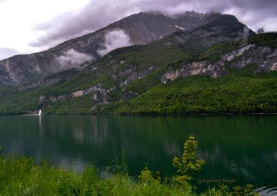 Nach einer atemberaubenden Fahrt - wir sind wieder in Riva del Garda 3 Lago di Molveno