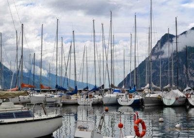 Nach einer atemberaubenden Fahrt - wir sind wieder in Riva del Garda 9 Riva del Garda