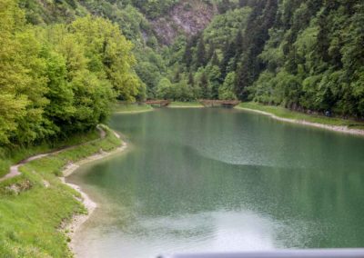 Nach einer atemberaubenden Fahrt - wir sind wieder in Riva del Garda 4 Lago di Molveno