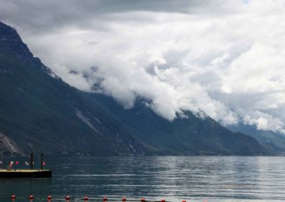 Nach einer atemberaubenden Fahrt - wir sind wieder in Riva del Garda 6 Gardasee