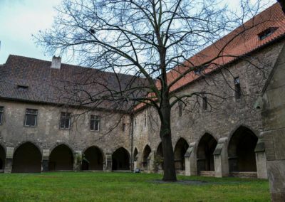 Im Naumburger Dom - der Kreuzgang und die Marienkirche 1 Kreuzgang Naumburger Dom