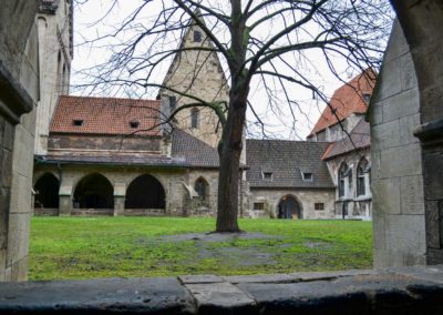 Im Naumburger Dom - der Kreuzgang und die Marienkirche 3 Kreuzgang Naumburger Dom
