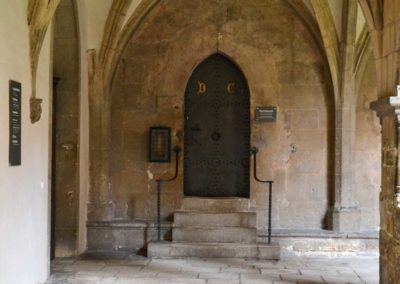 Im Naumburger Dom - der Kreuzgang und die Marienkirche 6 Kreuzgang Naumburger Dom