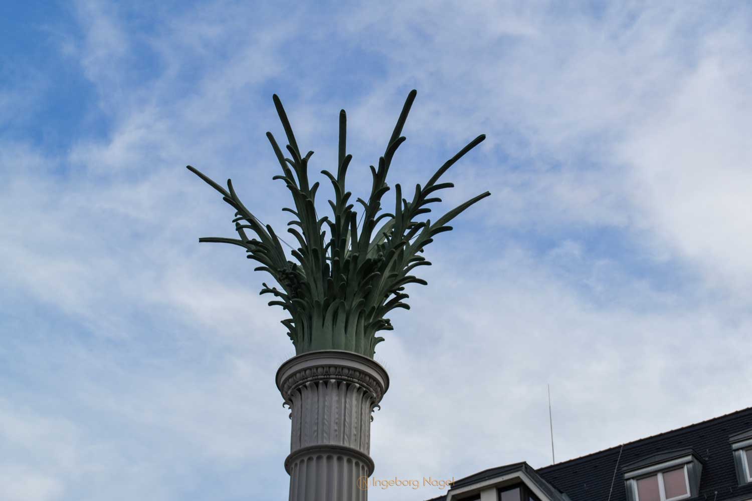 Die Nikolaikirche in Leipzig 37 Nikolaisäule Leipzig
