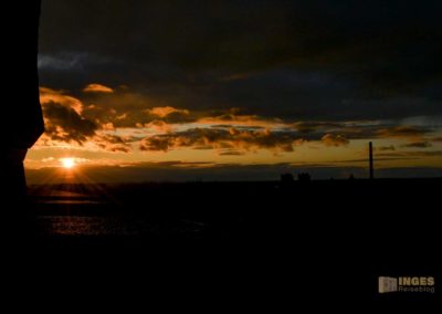 Im Völkerschlachtdenkmal in Leipzig 43 Abendstimmung am Völkerschlachtdenkmal in Leipzig
