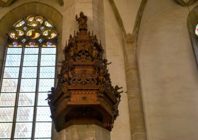 Der Kaiserdom zu Merseburg 26 Kanzel Kaiserdom in Merseburg