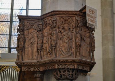 Der Kaiserdom zu Merseburg 27 Kanzel Kaiserdom in Merseburg