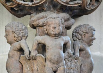 Der Kaiserdom zu Merseburg 31 Kanzel Kaiserdom in Merseburg