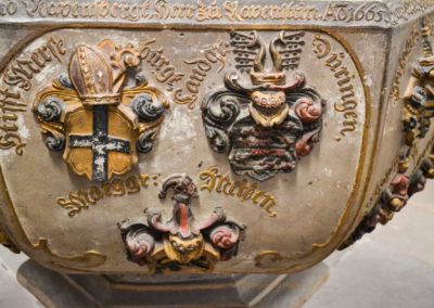 Der Kaiserdom zu Merseburg 78 Taufkapelle Kaiserdom in Merseburg