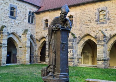 Der Kaiserdom zu Merseburg 116 Thietmarbrunnen Kreuzgang Kaiserdom Merseburg