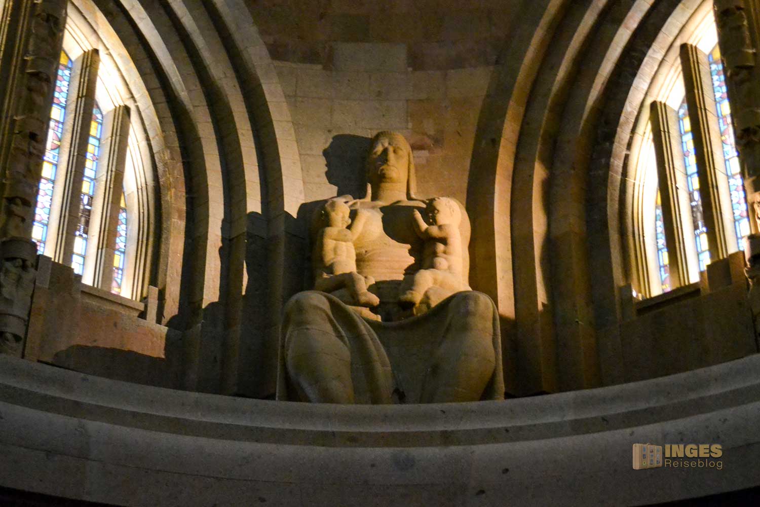 Im Völkerschlachtdenkmal in Leipzig 26 Völkerschlachtdenkmal in Leipzig