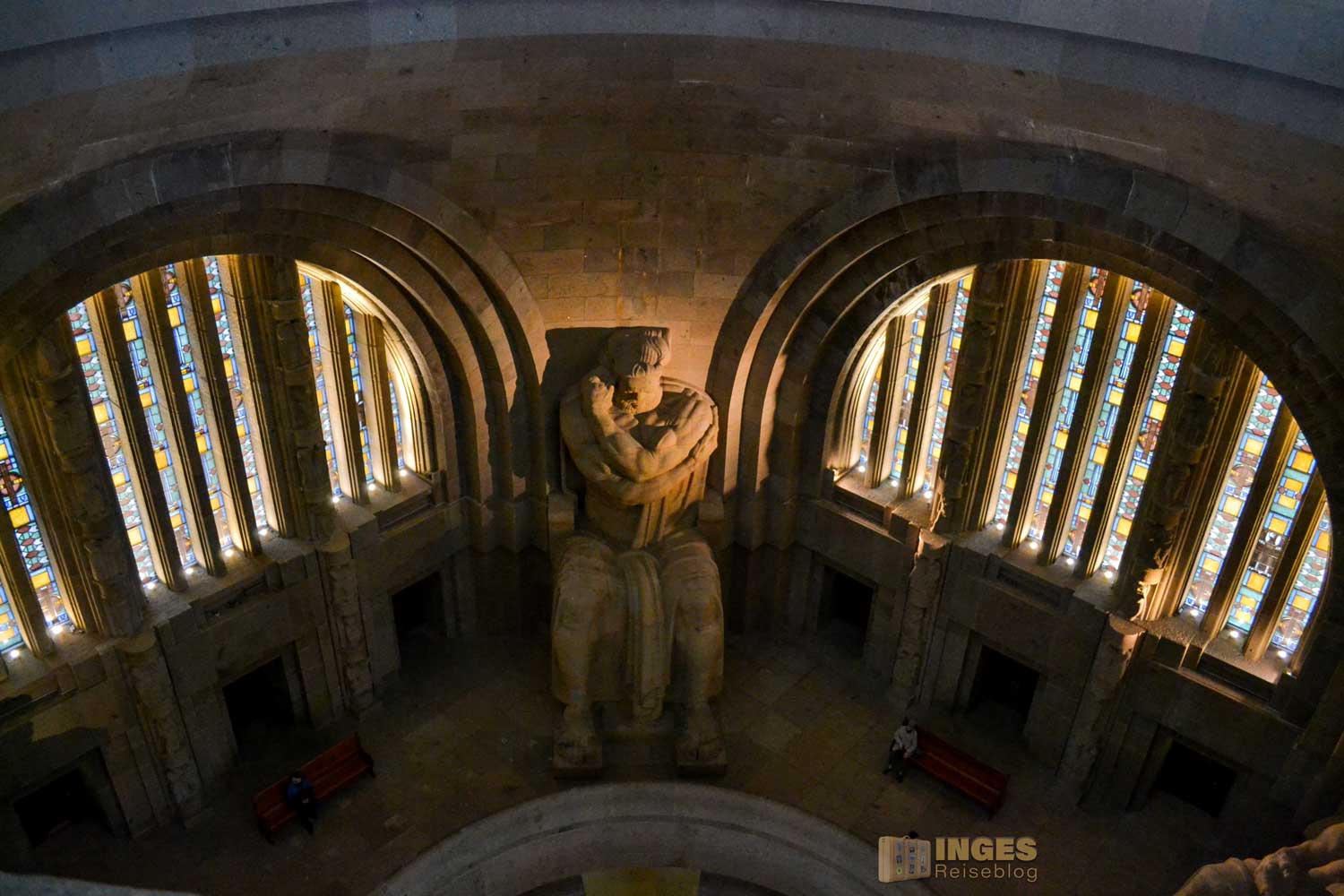 Im Völkerschlachtdenkmal in Leipzig 29 Völkerschlachtdenkmal in Leipzig