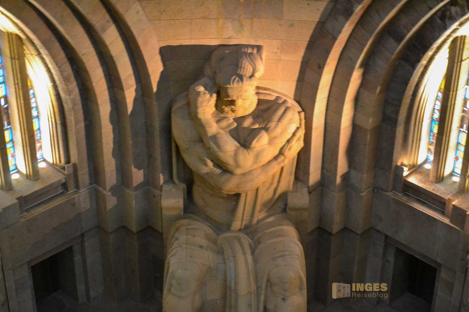Im Völkerschlachtdenkmal in Leipzig 30 Völkerschlachtdenkmal in Leipzig