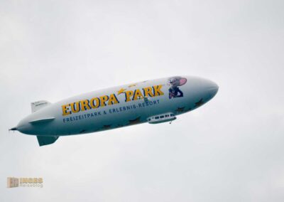 Zeppelin über Lindau am Bodensee