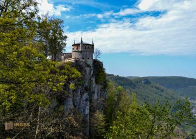 Schloss Lichtenstein 25 Ausblick von Schloss Lichtenstein