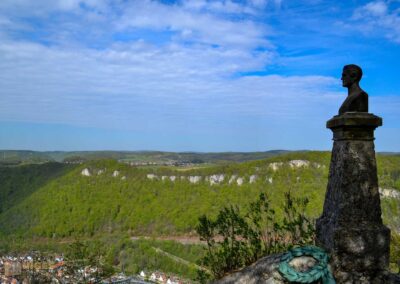 Schloss Lichtenstein 29 Ausblick von Schloss Lichtenstein