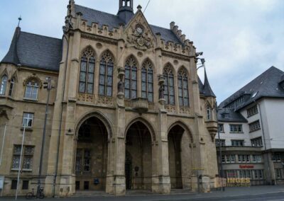 Erfurt - Stadtrundgang Teil 1 17 Rathaus Erfurt
