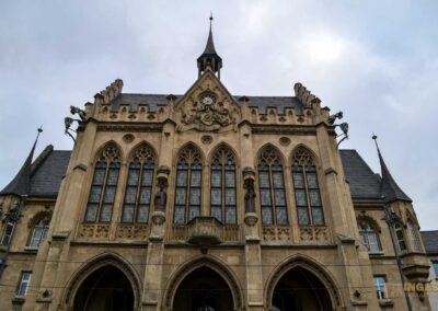 Erfurt - Stadtrundgang Teil 1 18 Rathaus Erfurt