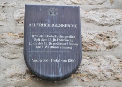 Erfurt - Stadtrundgang Teil 1 33 Allerheiligenkirche Erfurt