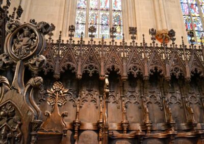 Im Erfurter Dom 34 Chorgestühl Erfurter Dom