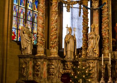 Im Erfurter Dom 27 Hauptaltar Erfurter Dom