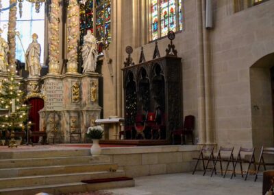 Im Erfurter Dom 35 Chorgestühl Erfurter Dom