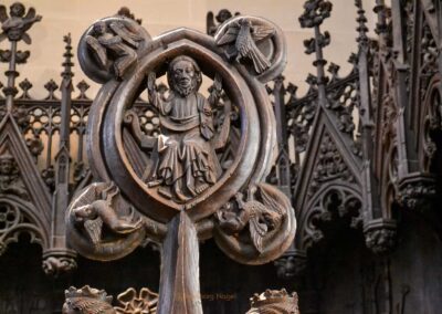 Im Erfurter Dom 36 Chorgestühl Erfurter Dom