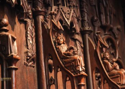 Im Erfurter Dom 37 Chorgestühl Erfurter Dom