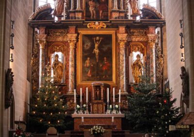 Im Erfurter Dom 26 Hauptaltar Erfurter Dom