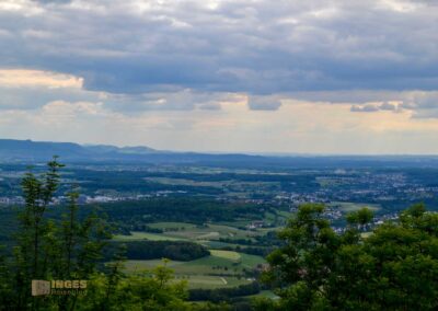 Ausblicke von der Burg Hohenstaufen