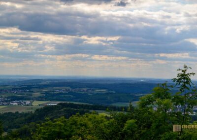 Ausblicke von der Burg Hohenstaufen