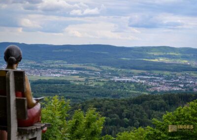 Ausblicke von der Burg Hohenstaufen