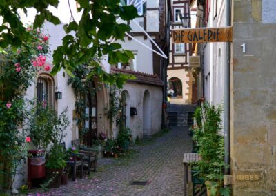 historische Altstadt in Bad Wimpfen